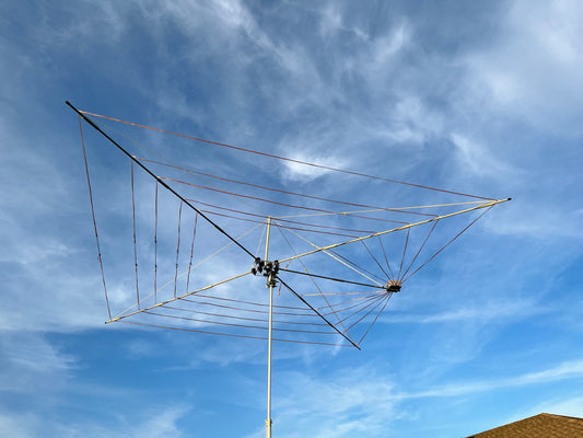 RH-DX620D 6,10,12,15,17,20m Portable Cobweb Antenna (Twin Wire)