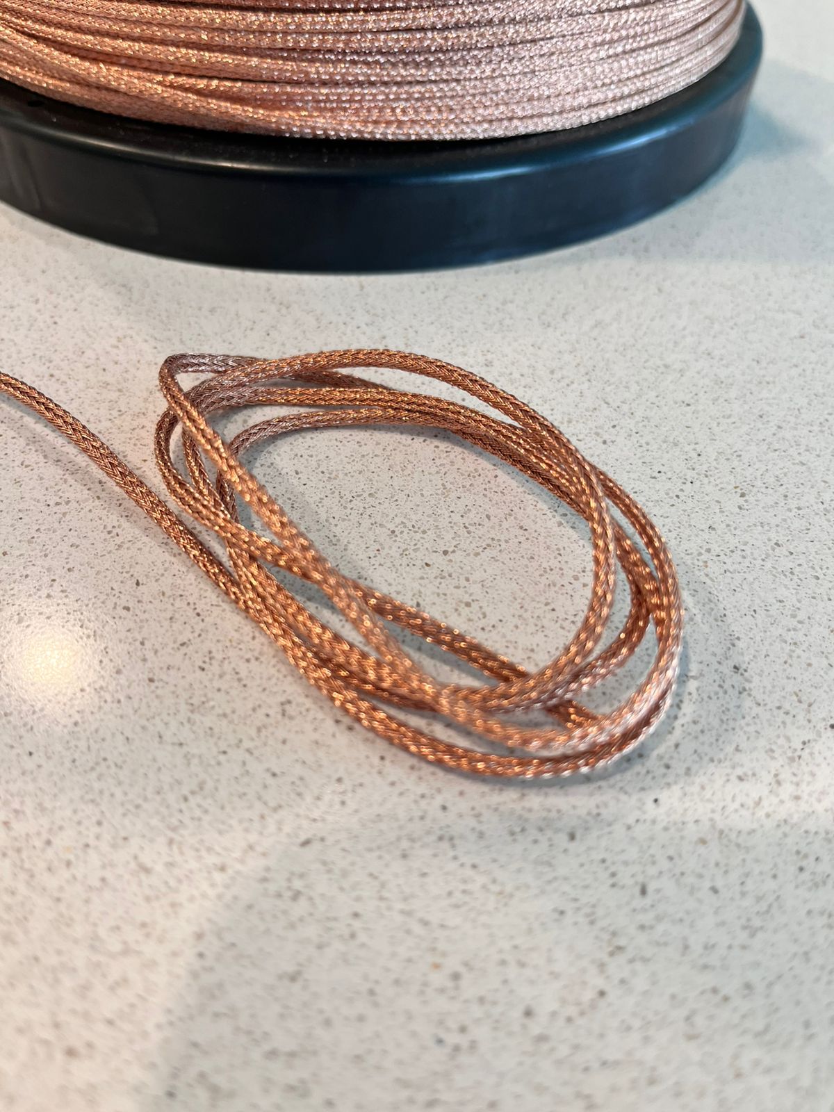 BARE BRAIDED COPPER CORD 2.5mm