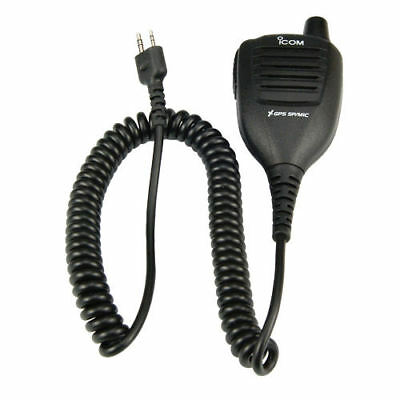 ICOM HM-189GPS GPSスピーカーマイクロフォン　　中古品 HM-189GPS ICOM Waterproof Speaker Microphone with GPS – DXpander