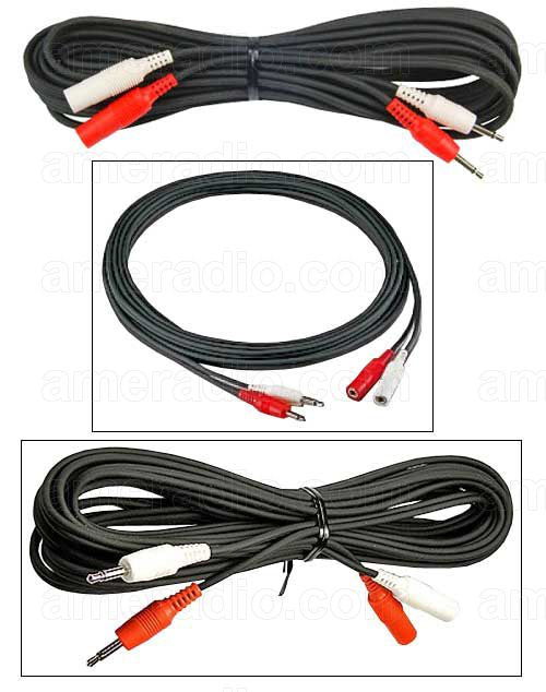 Cable de extensión para altavoz ICOM OPC-441 de 5 m (16,4 pies)