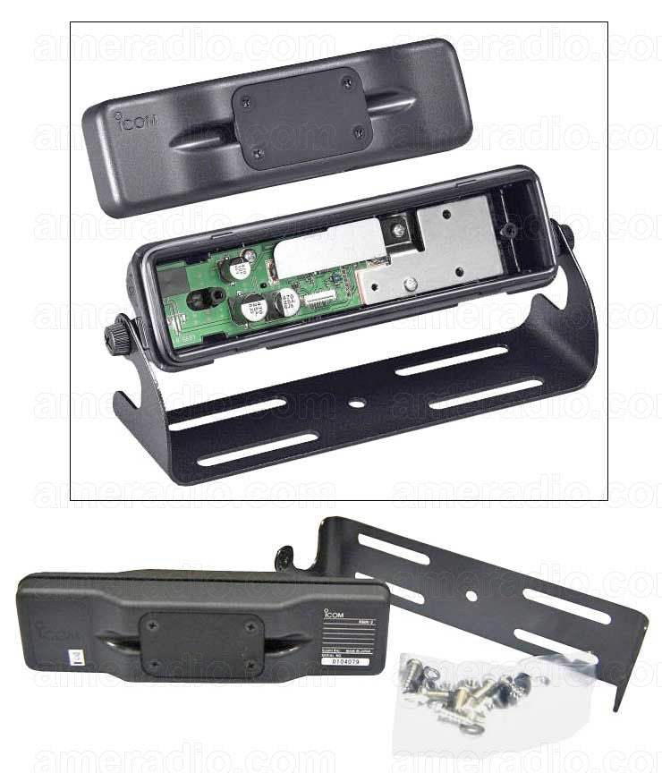 Soporte y placa frontal ICOM RMK-2 para montaje remoto